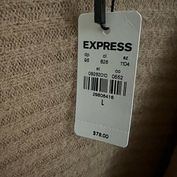NWT Express Wrap Sweater - Picture 2 of 2